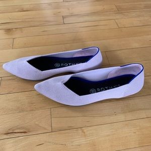 Pink Rothy’s Flats